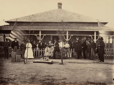 Plate 11. General Grant and Party at Fort Sanders