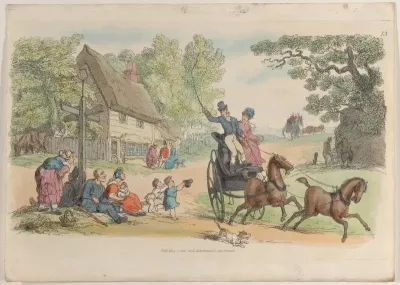 Plate 13, from "World in Miniature"