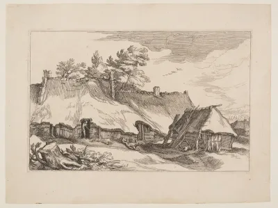 Plate 14, from Landscapes with Farmhouses