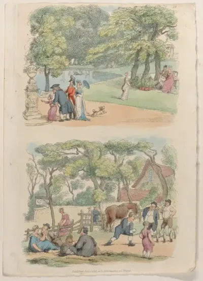 Plate 18, from "World in Miniature"