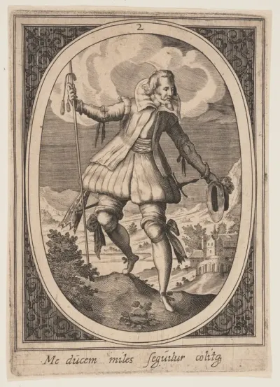 Plate 2 from Military Figures