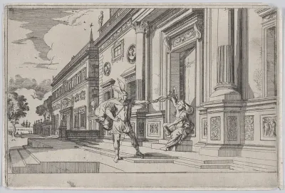 Plate 24: Mercury and Aglauros, from "Ovid's Metamorphoses"