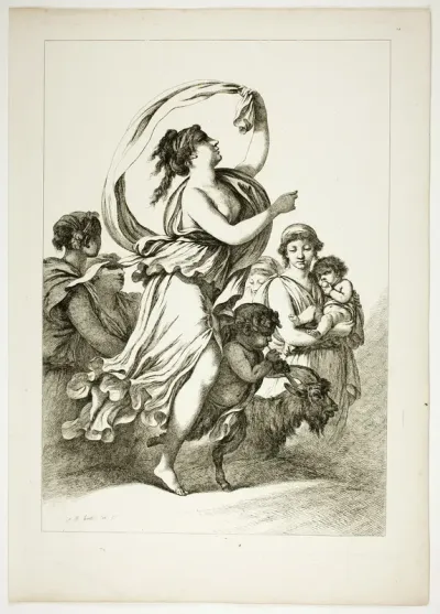 Plate 24 of 38 from Oeuvres de J. B. Huet