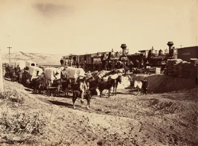 Plate 27. Supply Trains