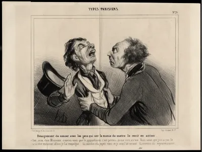 Plate 29 from Types Parisiens (Parisian Types)