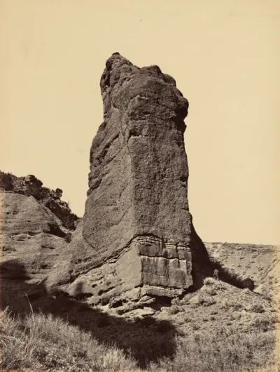 Plate 31. Monument Rock, Mouth of Echo Canon