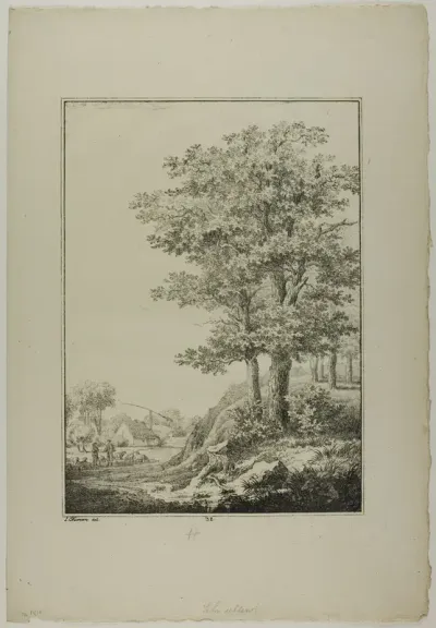 Plate 32 from Blatt Baum und Landschafts Studien
