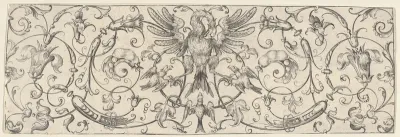 Plate 5, from "Friezes with Birds, Flowers and Meandering Wreaths and Scrolls"
