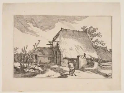 Plate 5, from Landscapes with Farmhouses