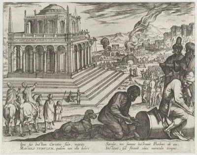Plate 5: The Tomb of Mausolus, from "The Seven Wonders of the World"
