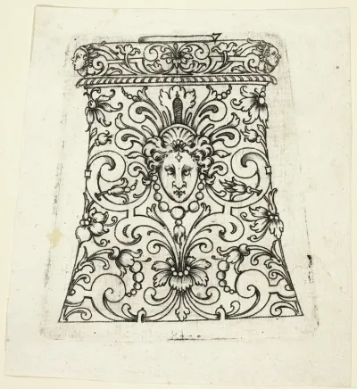 Plate 7, from twenty ornamental designs for goblets and beakers