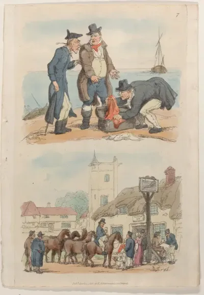 Plate 7, from "World in Miniature"