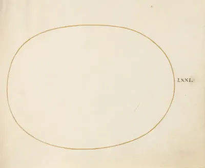 Plate 71: Empty Oval