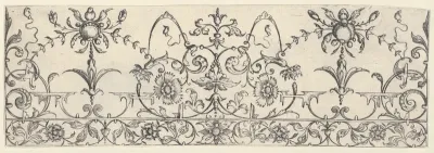 Plate 9, from "Friezes with Birds, Flowers and Meandering Wreaths and Scrolls"
