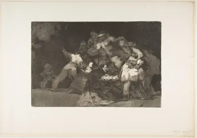 Plate 9 from the Disparates: General folly