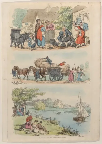 Plate 9, from "World in Miniature"