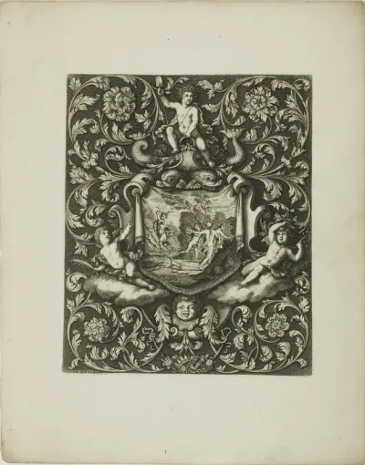 Plate Eleven, from A New Book of Ornaments