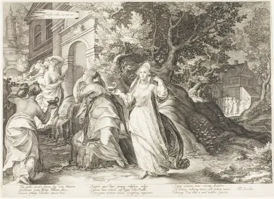 Plate Five, from Five Wise and Five Foolish Virgins