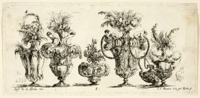 Plate Five from Raccolta di Vasi diversi di Stef. de la Bella Fiorentino