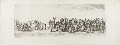 Plate Four, from Entrance of the Ambassador of Poland into Rome