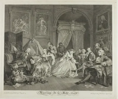 Plate Four, from Marriage à la Mode