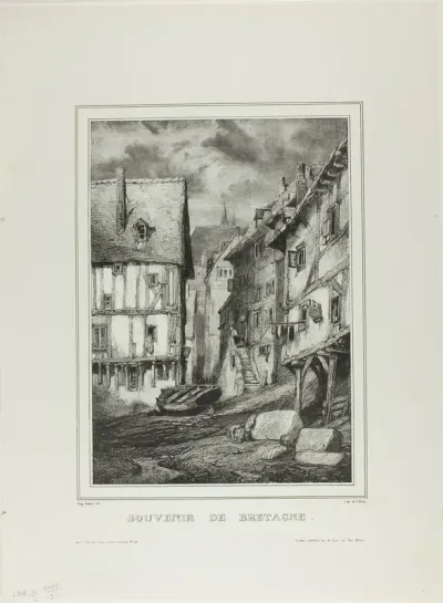 Plate Four, from Souvenir of Brittany