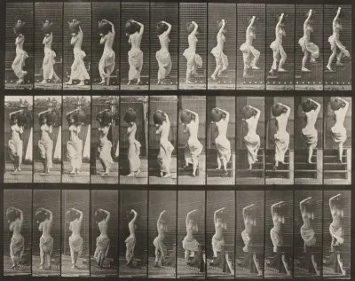 Plate Number 105. Turning and ascending stairs, a water jar on left shoulder