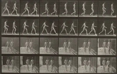 Plate Number 12. Walking