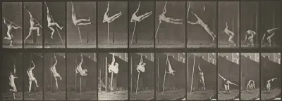 Plate Number 164. Jumping and pole-vaulting