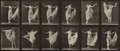 Plate Number 187. Dancing (fancy)