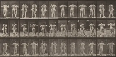 Plate Number 196.Two women dancing a waltz