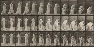 Plate Number 205. Carrying and stooping with a vase