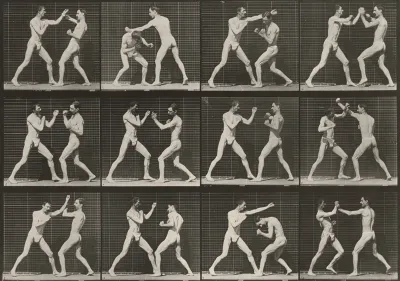 Plate Number 336. Boxing, open hand