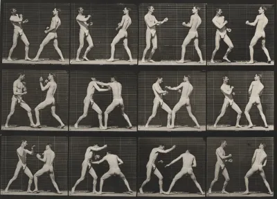Plate Number 338. Boxing, open hand