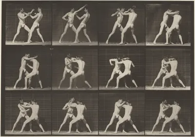 Plate Number 340. Boxing, open hand (shoes)