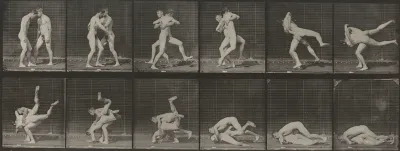 Plate Number 347. Wrestling, Graeco-Roman