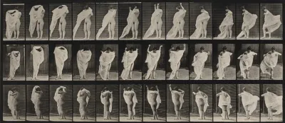 Plate Number 416. Toilet, putting on dress
