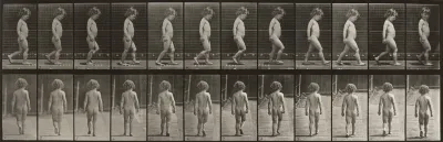Plate Number 467. Child walking