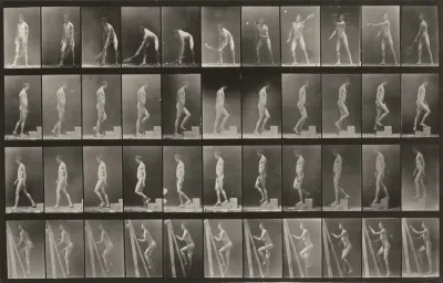Plate Number 486. A: Lawn tennis. B: Ascending a step. C: Descending a step. D: Ascending a ladder
