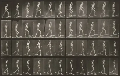 Plate Number 489. A: Ascending incline. B: Ascending incline with a 50-lb. dumbbell. C: Descending incline. D: Descending incline with a 50-lb. dumbbell