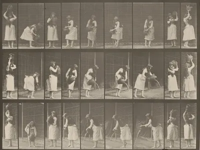 Plate Number 516. Miscellaneous movements with a water jar