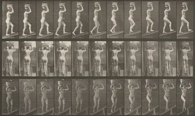 Plate Number 80. Ascending an incline with a 20-lb. basket on head