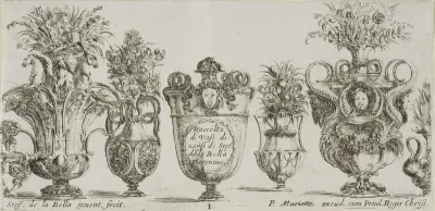 Plate One from Collection of Various Vases