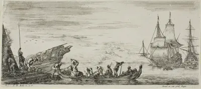 Plate Seven from Various Embarkments