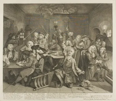 Plate Six, from A Rake's Progress