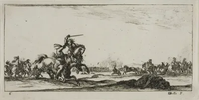 Plate Six from Drawings of Several Movements by Soldiers