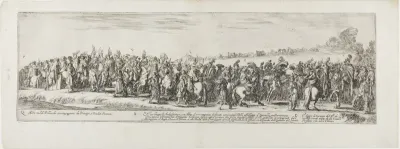 Plate Six, from Entrance of the Ambassador of Poland into Rome