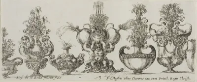 Plate Three from Collection of Various Vases