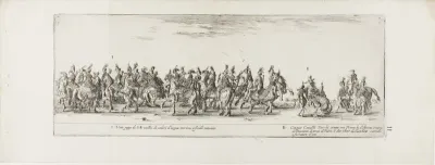 Plate Three, from Entrance of the Ambassador of Poland into Rome