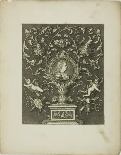 Plate Two, from A New Book of Ornaments